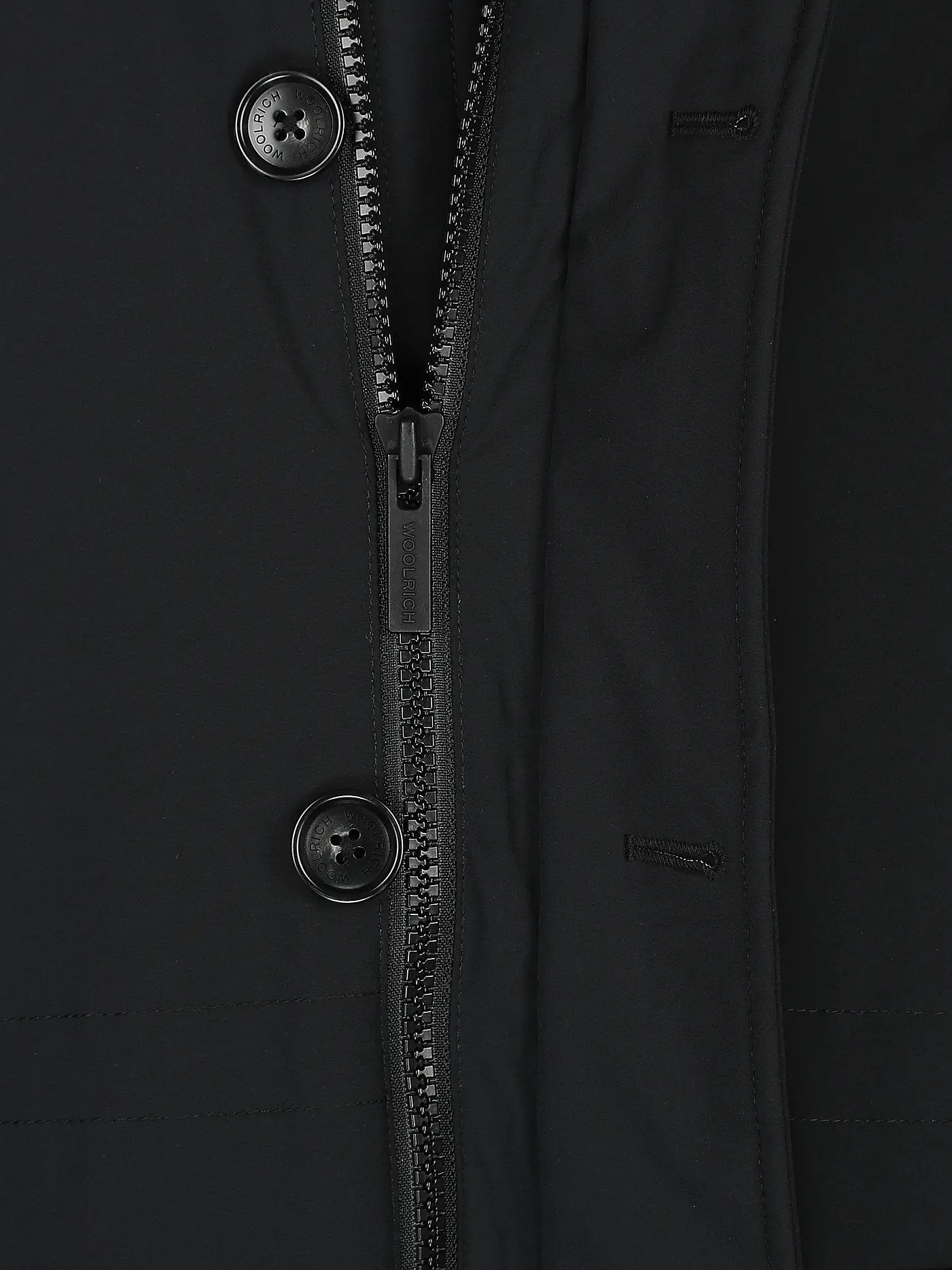 WOOLRICH | Daunenparka Regular Fit Arctic Stretch | schwarz